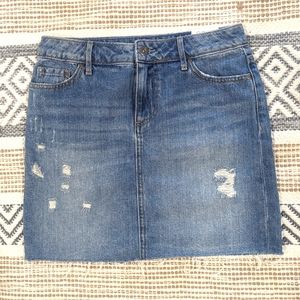 Melrose and Market denim mini skirt small